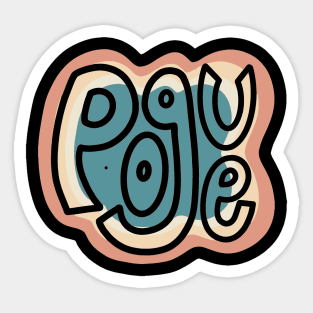 Honorary Pogue Sticker